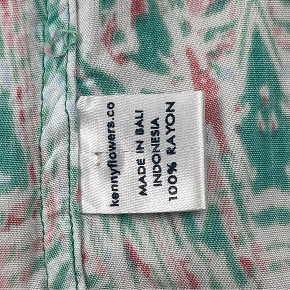 Kenny Flowers Limited Edition Shirt Adult Large Button Up Hawaiian Preppy Men - Picture 9 of 14